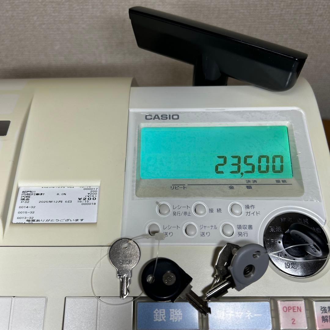 カシオ 電子レジスター TK-2800