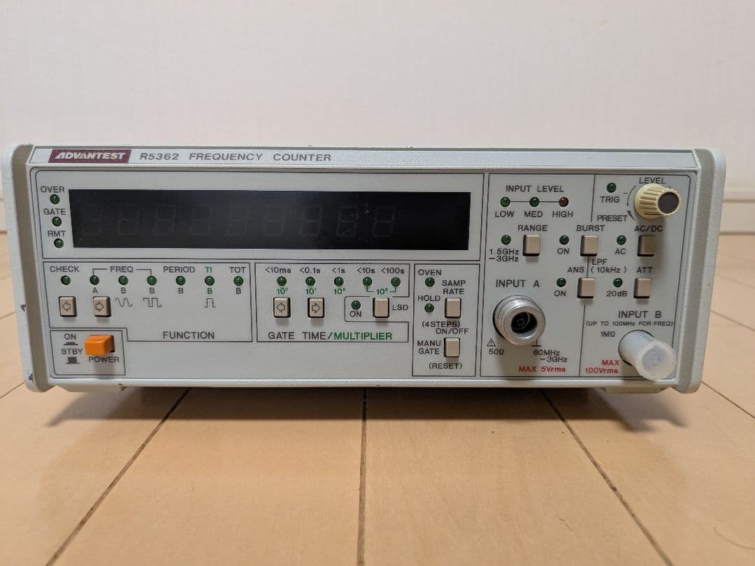 ADVANTEST R5362 周波数カウンター