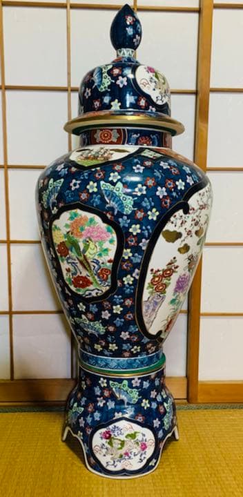 有田焼 金龍壺 博山作