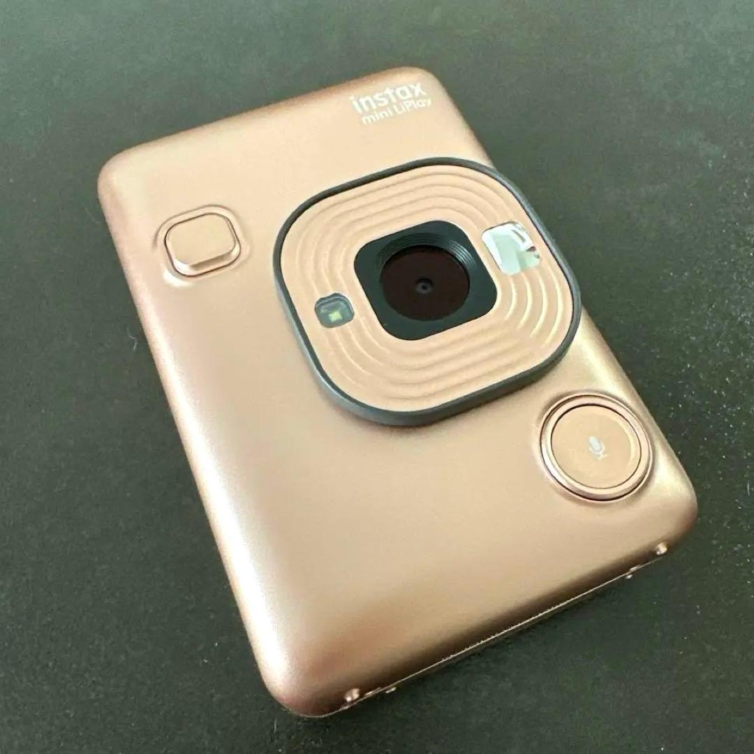 ★ 美品 ★ instax mini LiPlay ブラッシュゴールド