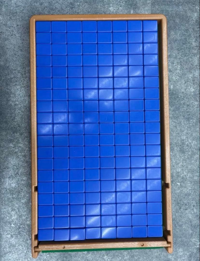 全自動麻雀卓用麻雀牌 26mm メーカー:大洋化学　牌背の色:青