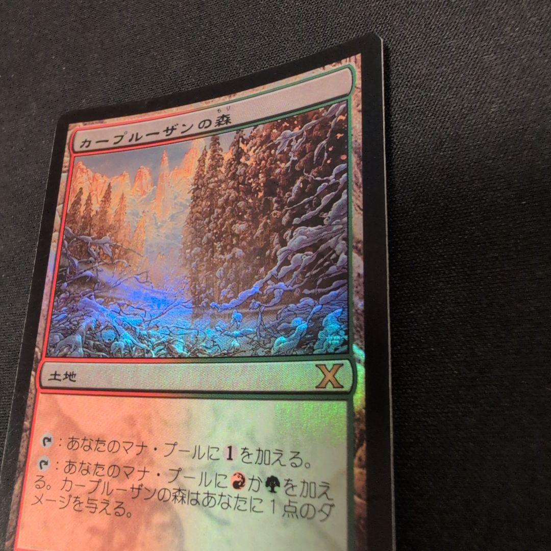 cutreaderMTG カープルーザンの森 10ED Foil 日本語版