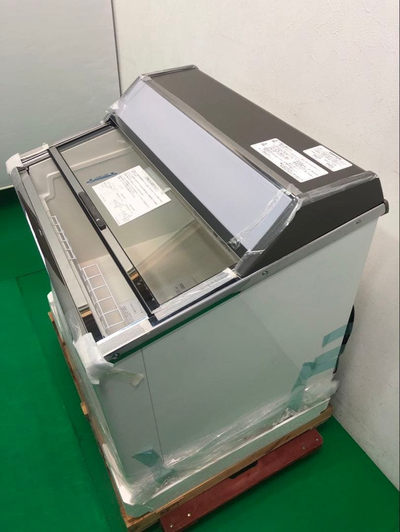 新古品☆地域限定送料無料☆パナソニック　　冷凍ショーケース　ガラストップ式　①