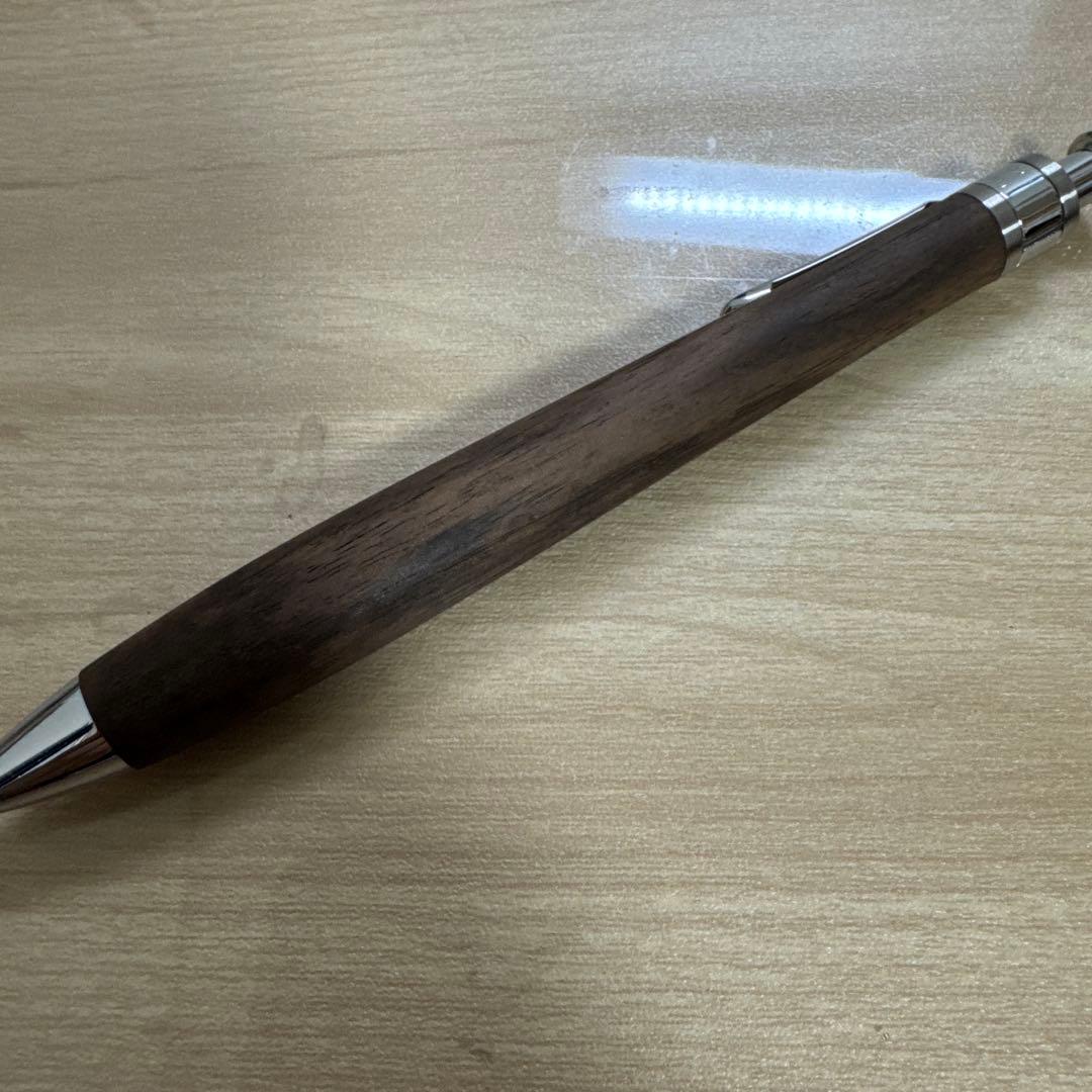 工房楔　ペンシル楔　黒柿孔雀杢　0.5mm