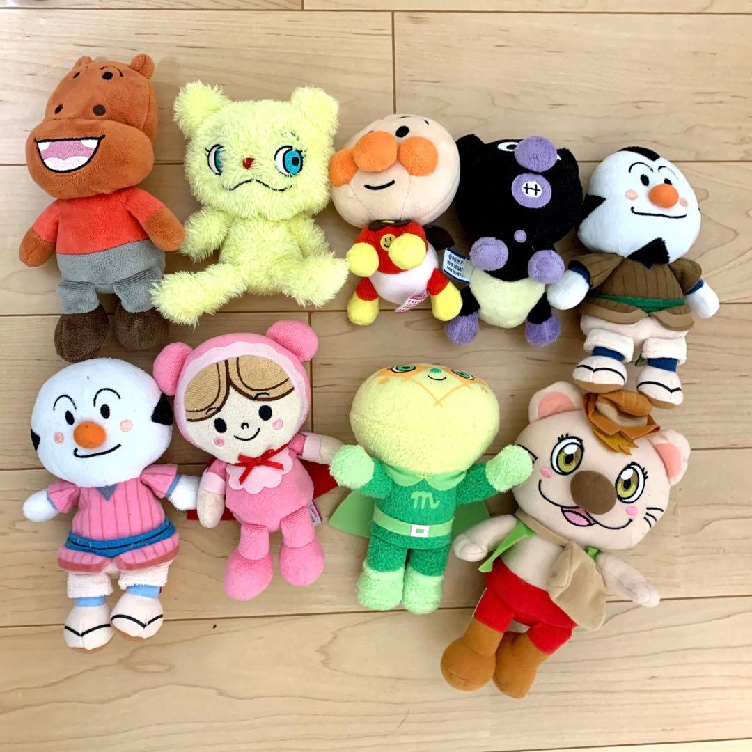 アンパンマン プリちぃ★ビーンズ S Plus 全37種＋おまけ2種 ぬいぐるみ