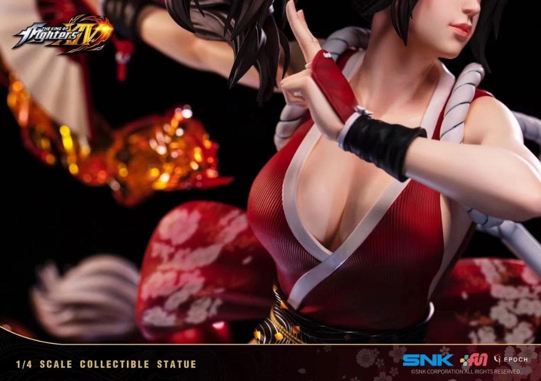 不知火舞 1/4 高さ68cm 完成塗装済み公式フィギュアスタチュー KOFXV