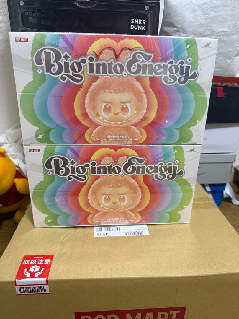 正規品・未開封 Labubu Big into Energy アソートボックス