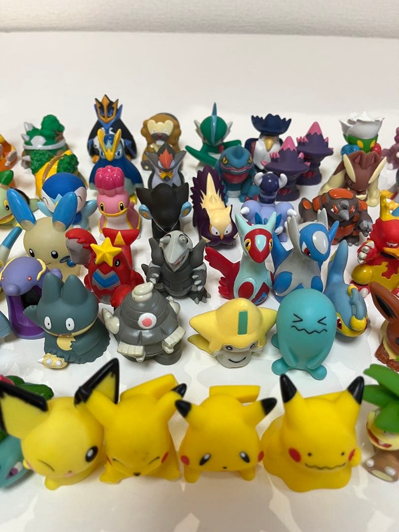 ポケモンキッズ 指人形 フィギュア セット 77体（75種類）大量 まとめ売り