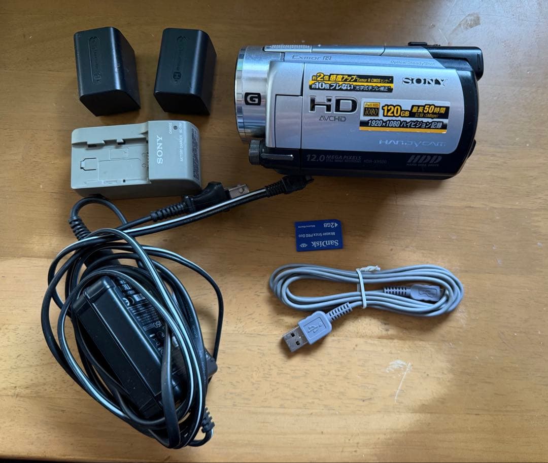 k*o様 SONY HDR-XR500V GPS ナイトショット機能 ビデオカメ