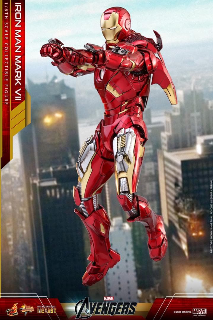 【新品未使用】　ホットトイズ　アイアンマン　マーク7