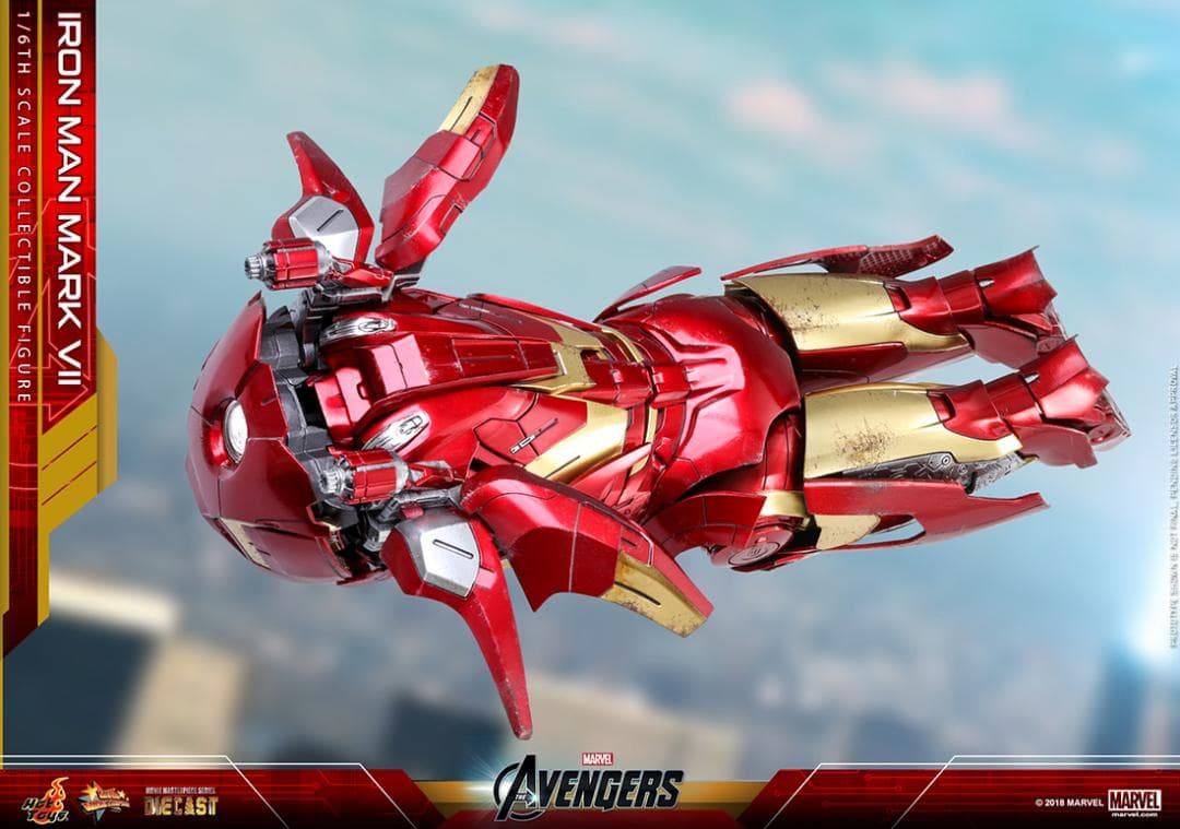 【新品未使用】　ホットトイズ　アイアンマン　マーク7
