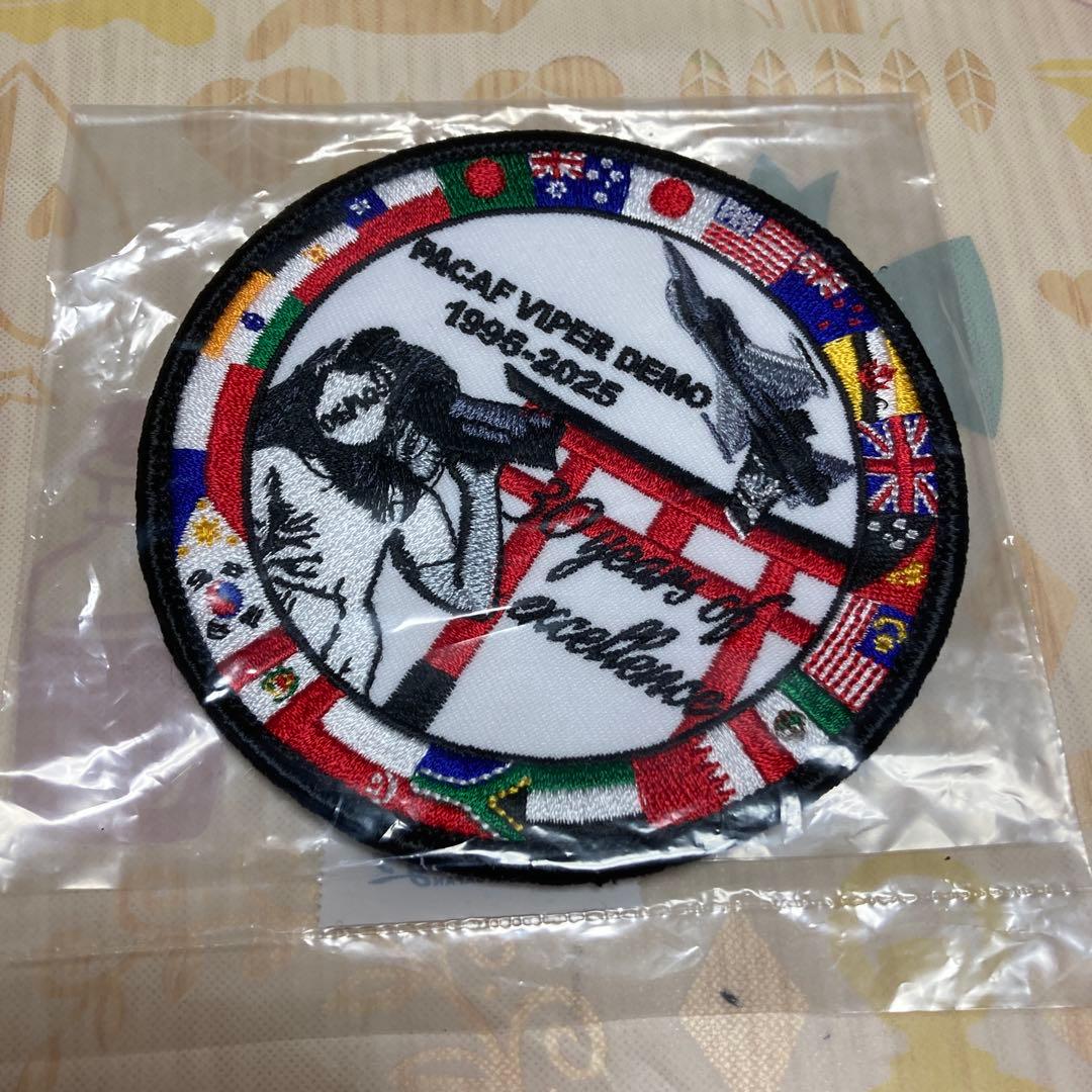 新品　F-16 デモチーム　パッチ