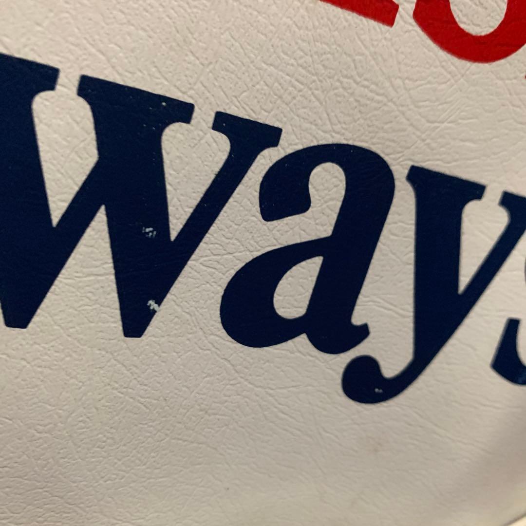 ビンテージ　British Airways トラベラーバック　イギリス製