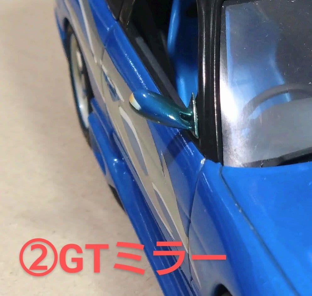 1/24プラモデルカスタムパーツ各種ドアミラー