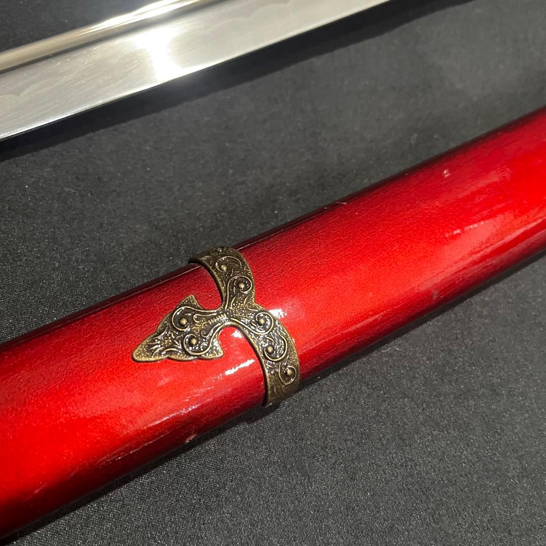 高級 模造刀 模擬刀 妖刀 撮影用 演劇用 コスプレ用 防犯 鑑賞用 武士 侍