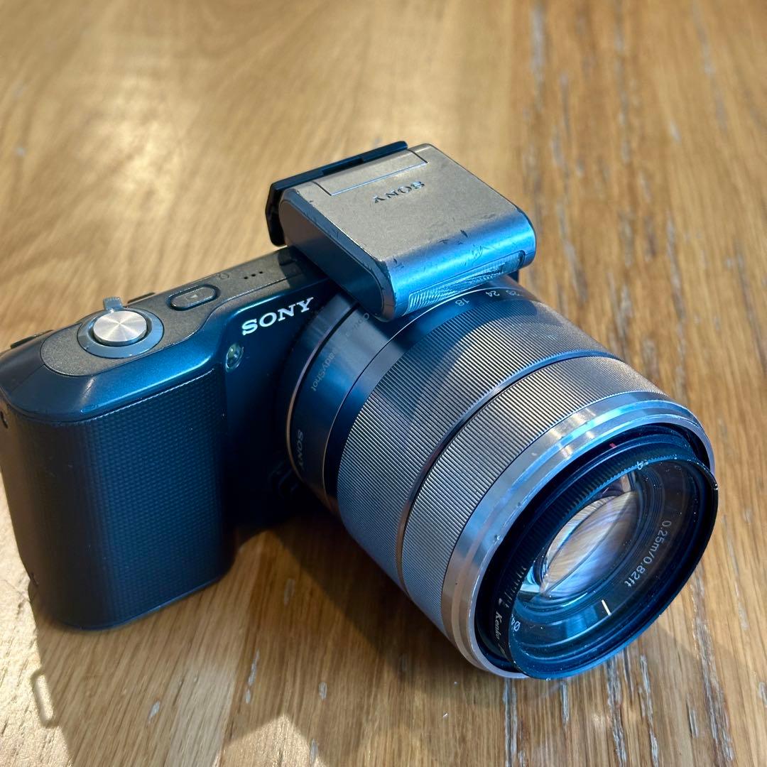 【ジャンク】SONY NEX-3 ミラーレスカメラ レンズ2本