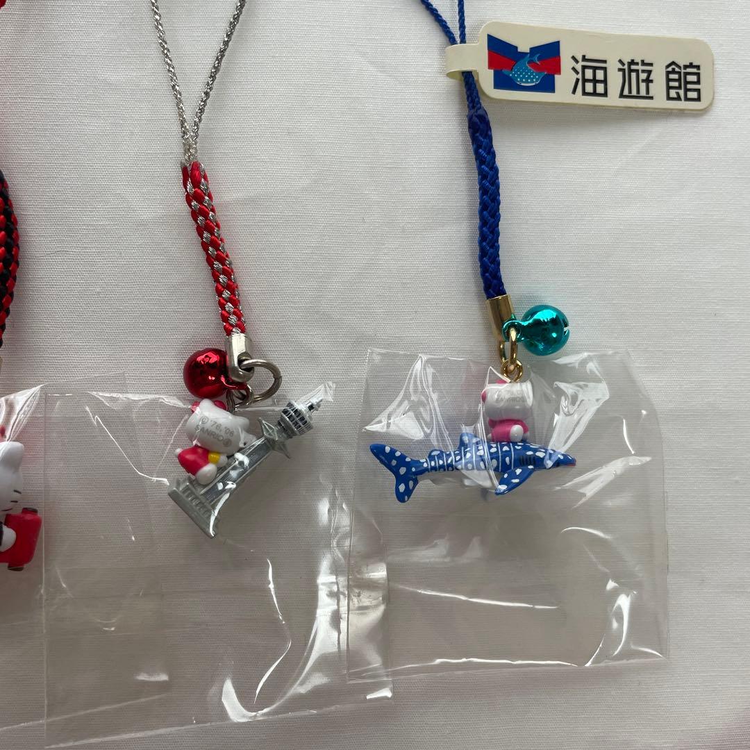 新品◆大阪 ハローキティ ご当地キティ 根付けストラップ 10個セット◆匿名配送