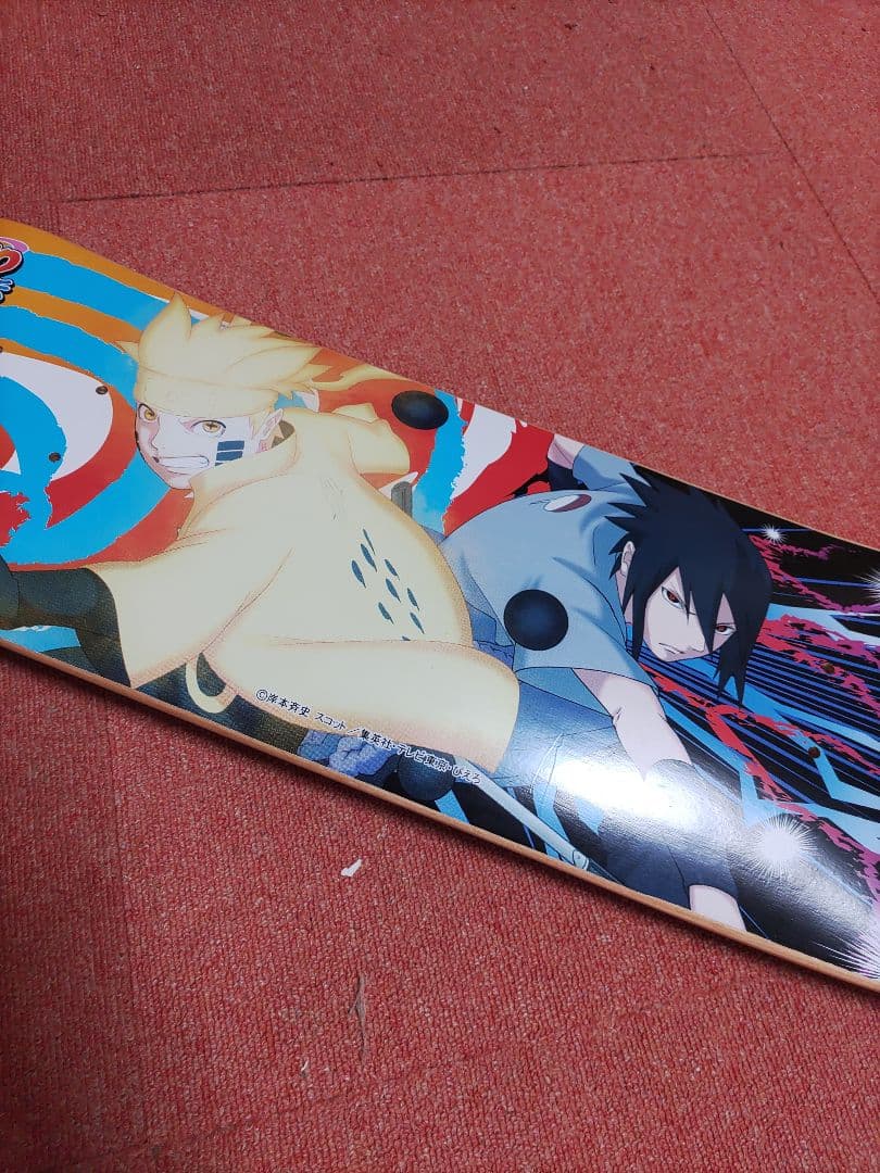 NARUTO-ナルト- 疾風伝 スケートボードデッキ8.0　ナルト＆サスケ