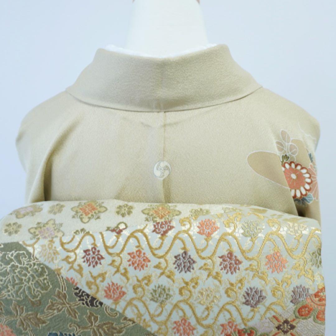 訪問着 フルセットa424i 七五三　入学式　お宮参り　結婚式　一つ紋