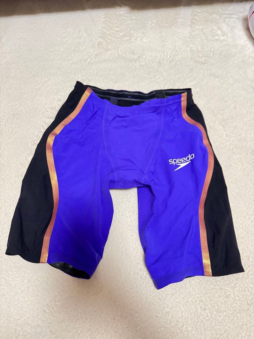 Speedo 競泳水着 紫/黒