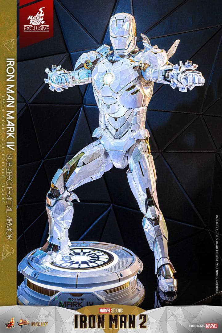 アイアンマン2 1/6スケール マーク4（ホワイトプリズム・アーマー）