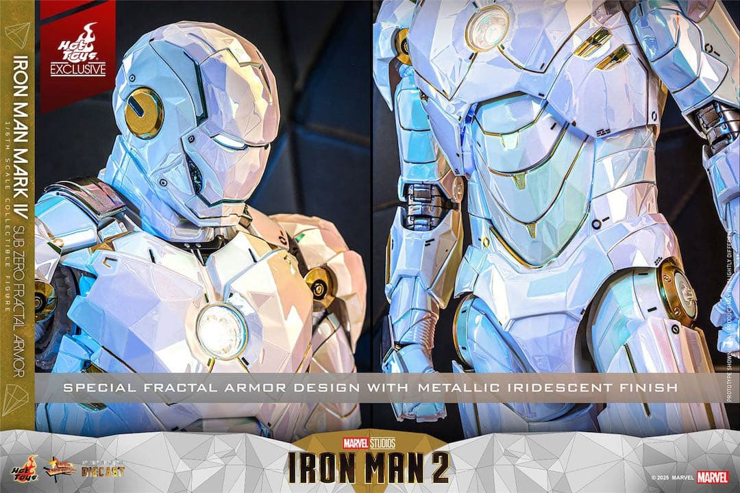 アイアンマン2 1/6スケール マーク4（ホワイトプリズム・アーマー）