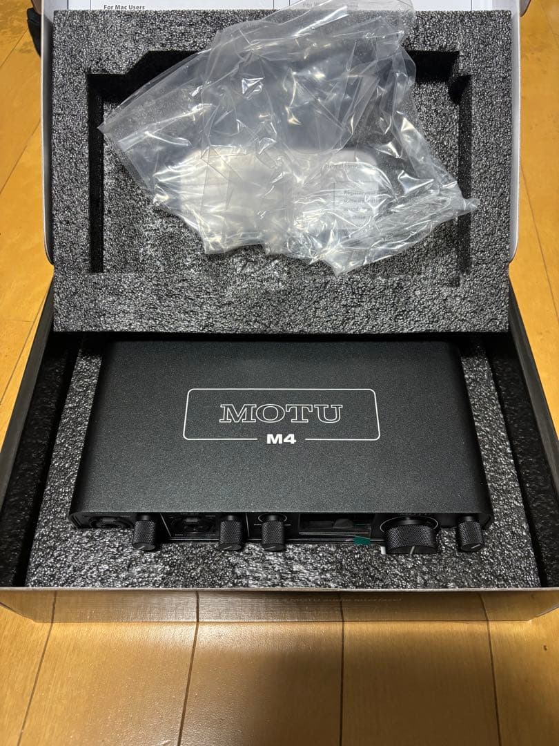 MOTU M4 4-in/4-out USBオーディオインターフェイス