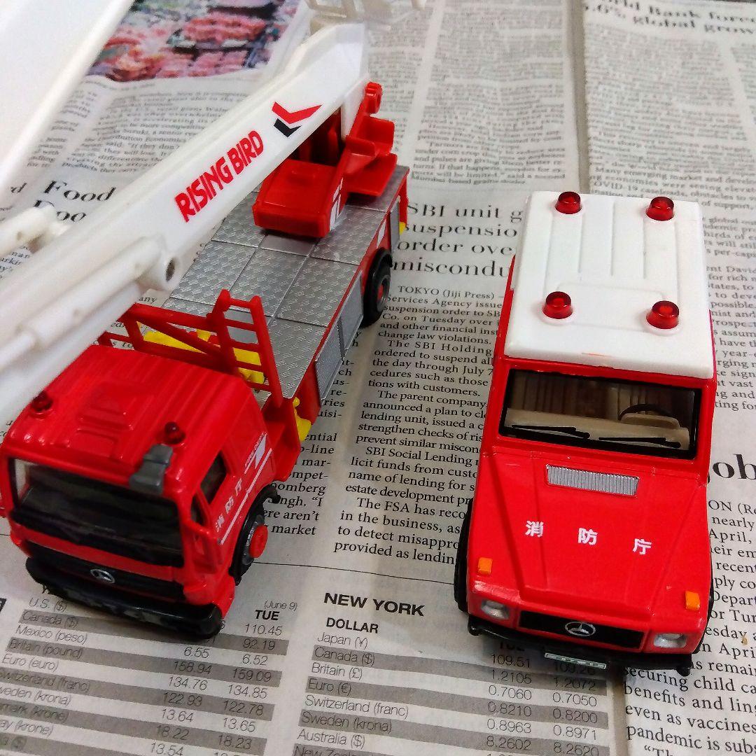 MERCEDES BENZ G-MODEL　ミニカー　2台セット　美品