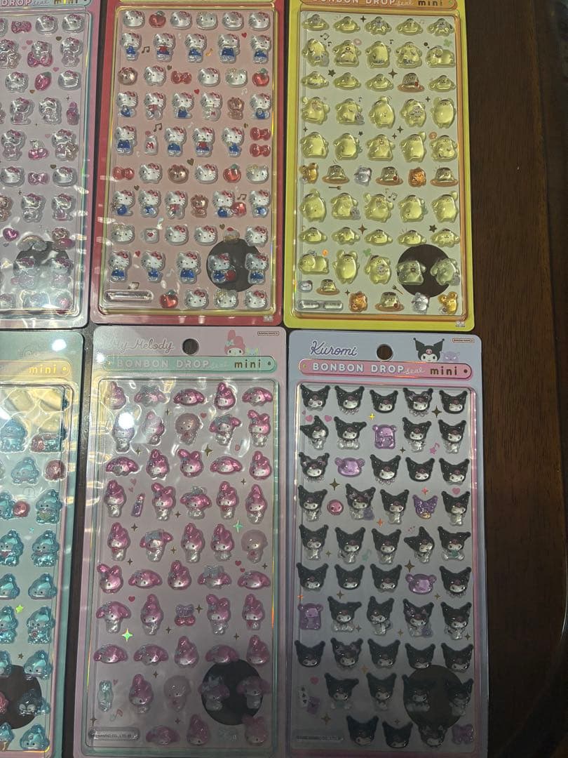 サンリオ ボンボンドロップシール ミニ 8種④