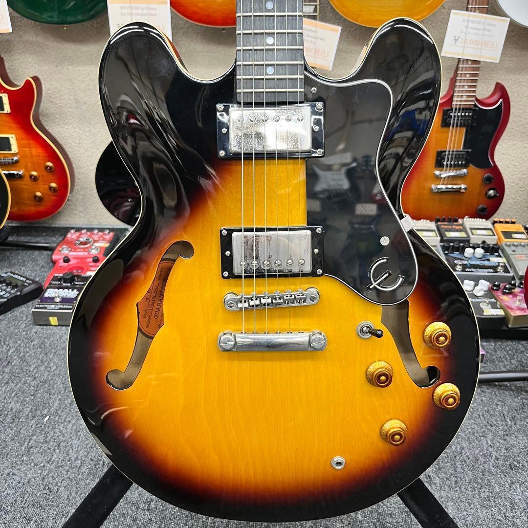 【10942】EPIPHONE by Gibson DOT VS セミアコ