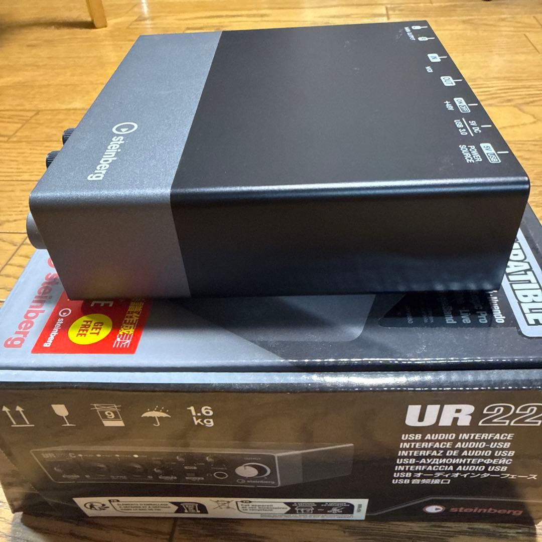 Steinberg UR22C USBオーディオインターフェース