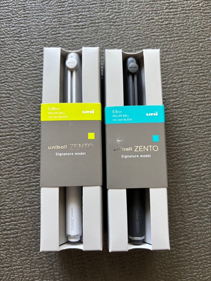 ユニボールゼント　シグニチャー モデル 2種セット　新品未開封