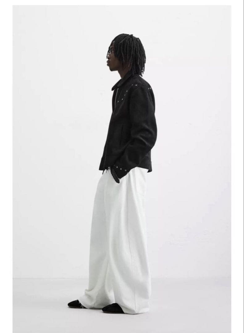 ZARA フェイクスエードジャケット 短丈 [完売品]