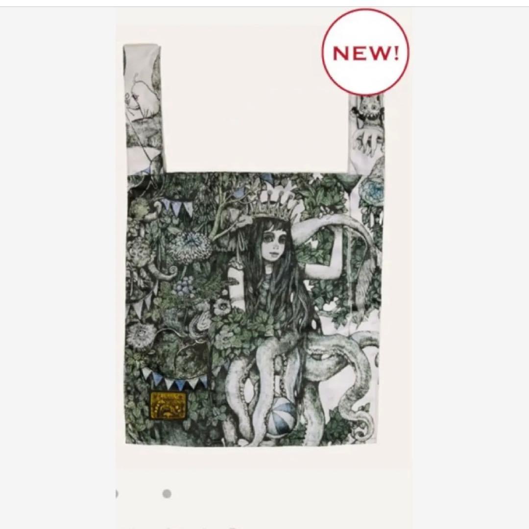 ヒグチユウコ　サーカス　グッズセット　バッグ　サーカスツリー　缶入りポストカード