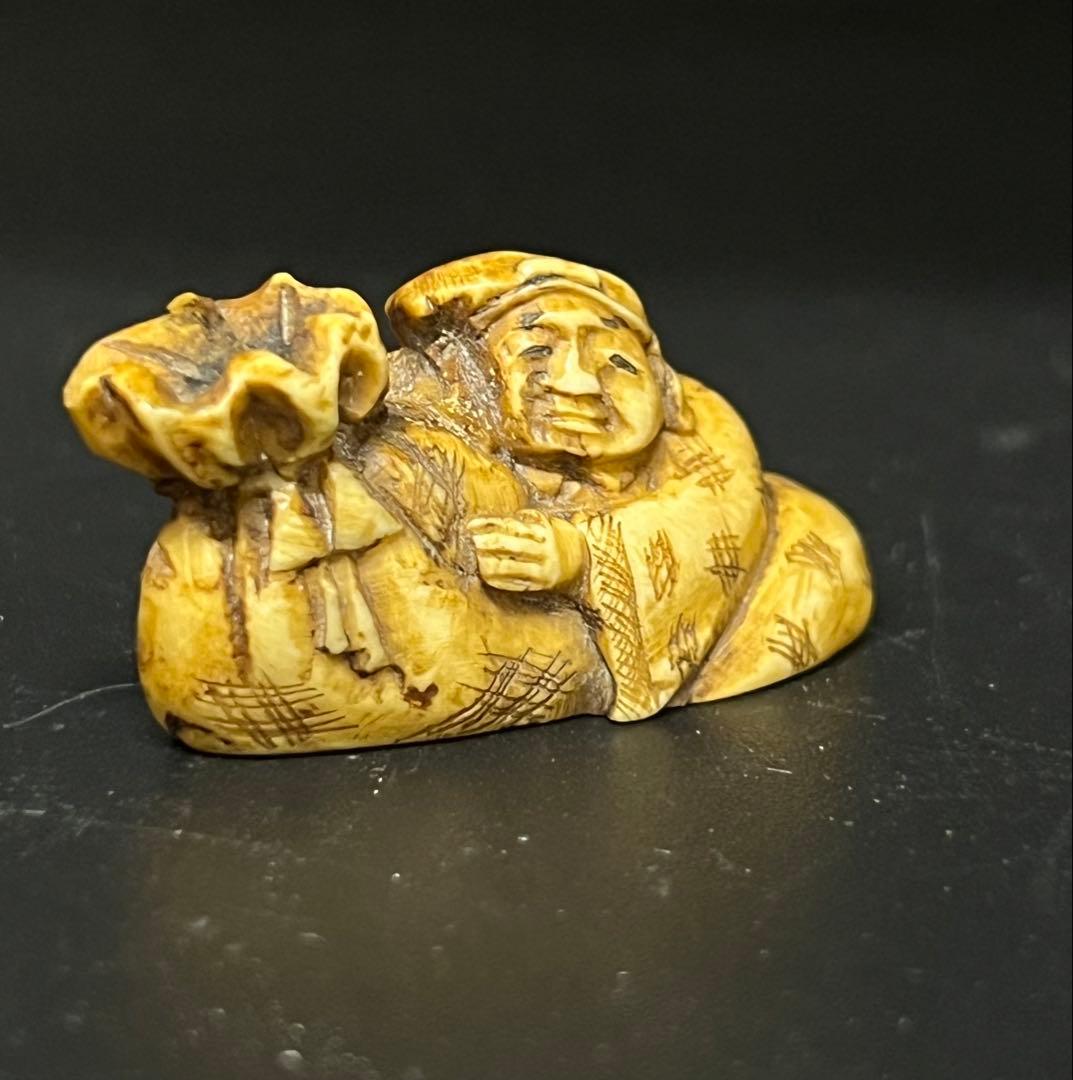 根付，時代物　重さ：15g