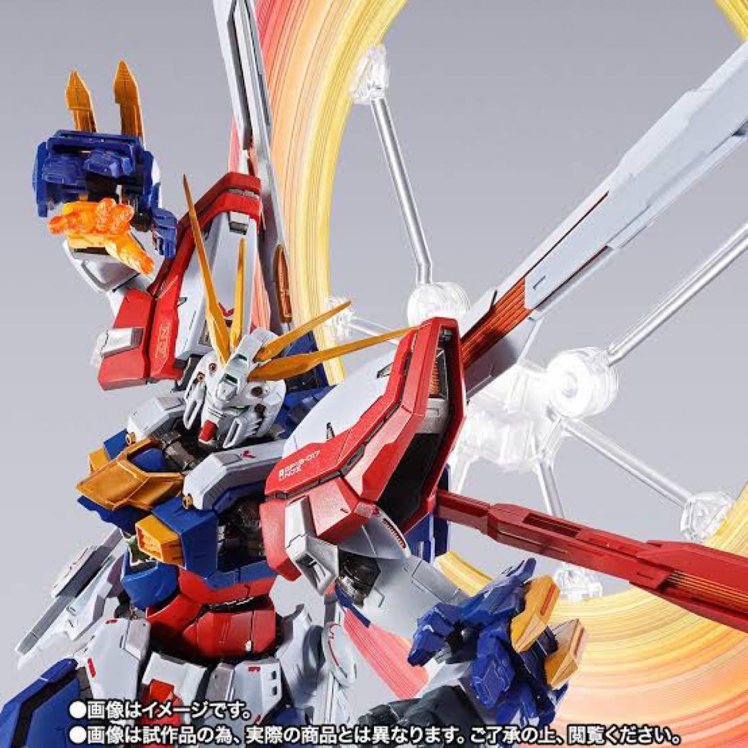 L BUILD メタルビルド ゴッドガンダム＆ゴッドガンダム弐　伝票後無