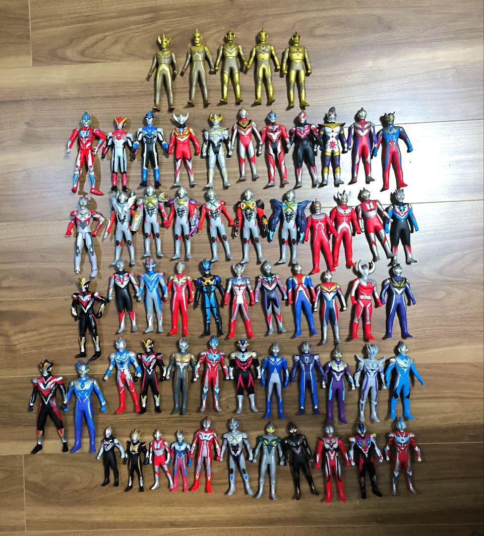 ウルトラマン ソフビ怪獣まとめ売り DXギンガスパーク バトルフィールドボックス