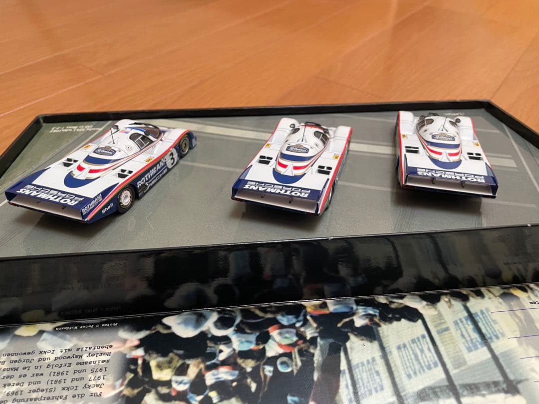 ミニチャンプス　1/43 ポルシェ956 3台セット