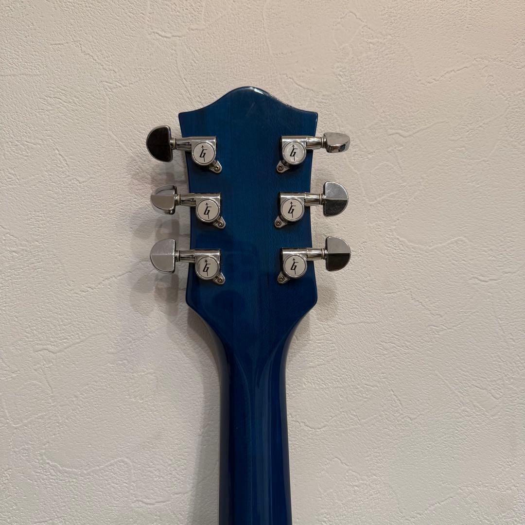 GRETSCH 6012 ランチャー青 ハードケース付き　レア