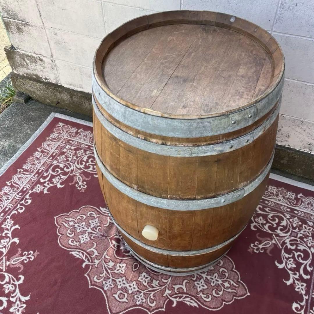 フランス製 ◾️大きなサイズ ワイン樽 店舗什器 テーブル ウイスキー樽 展示台