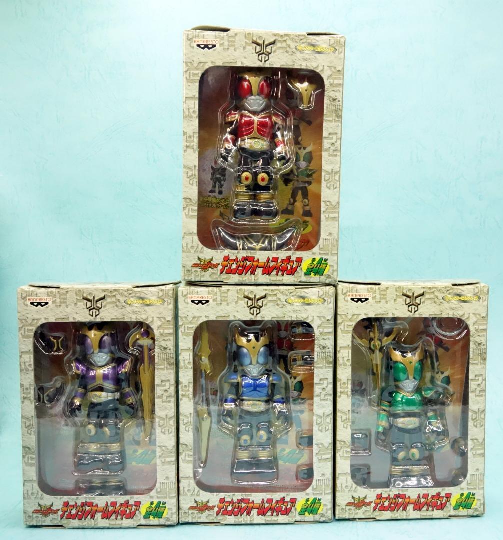 仮面ライダークウガ チェンジフォームフィギュア全4種セット