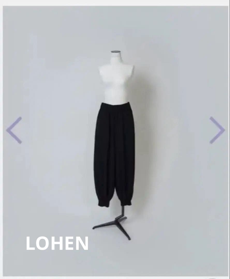 パンツ LOHEN DOUBLE CLOTH BALOON PANTS