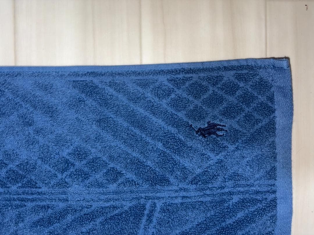 RALPH LAUREN フェイスタオル 10枚組 ブルー 34×85cm 新品