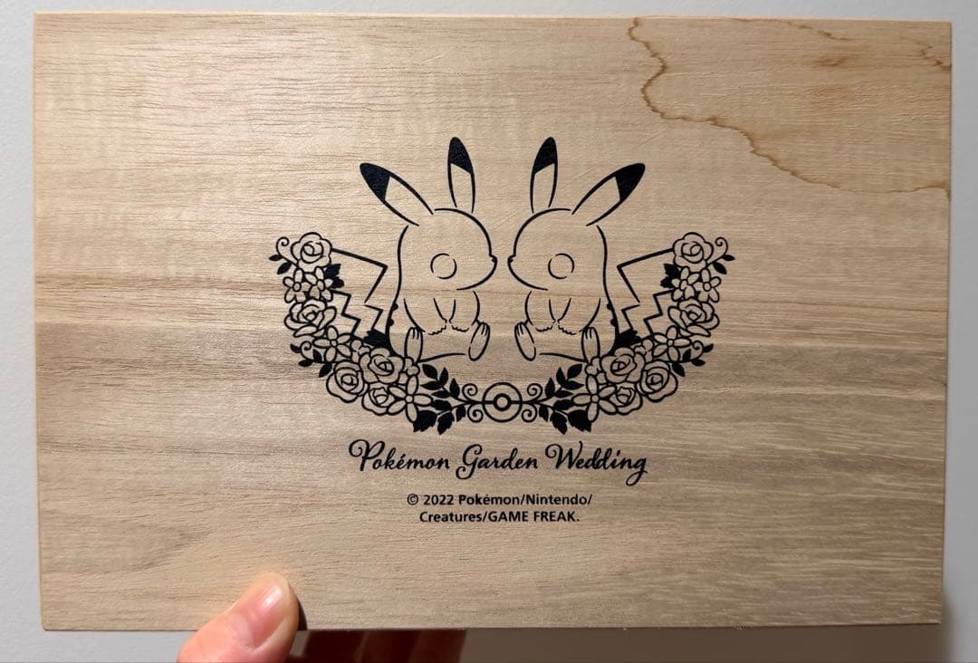 ポケットモンスター ウェディング 木箱入り ペアグラスセット