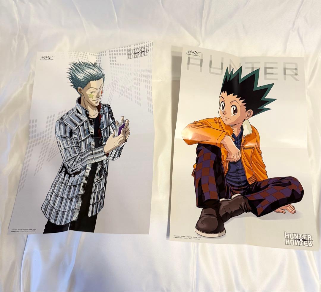 HUNTER × HUNTER 旧アニメ DVD 特典 ポスター フルセット