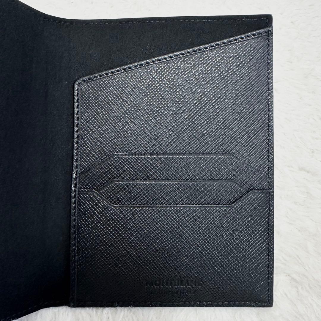 【新品未使用】MONTBLANC モンブラン サルトリアル パスポートケース 黒
