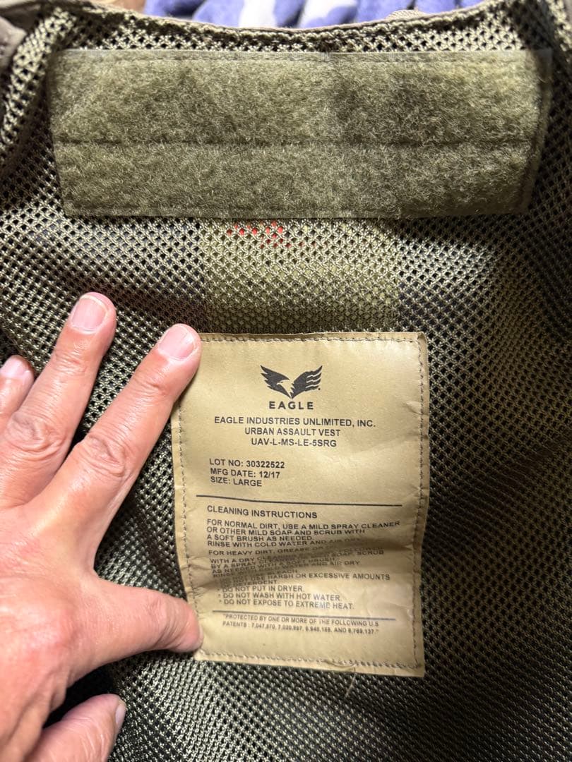 実物Eagle UAV ポーチ各種セット Lサイズ us marshal