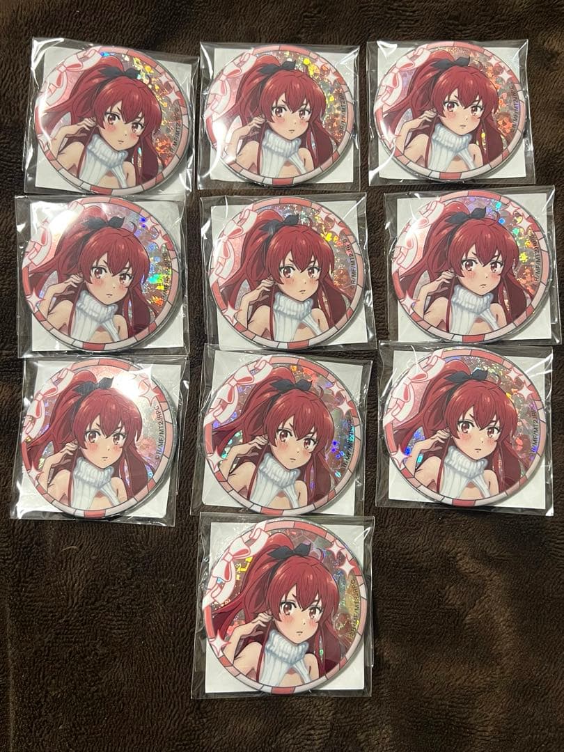 無職転生 くじ引き堂 ニットワンピース D賞 缶バッジ エリス 10個セット