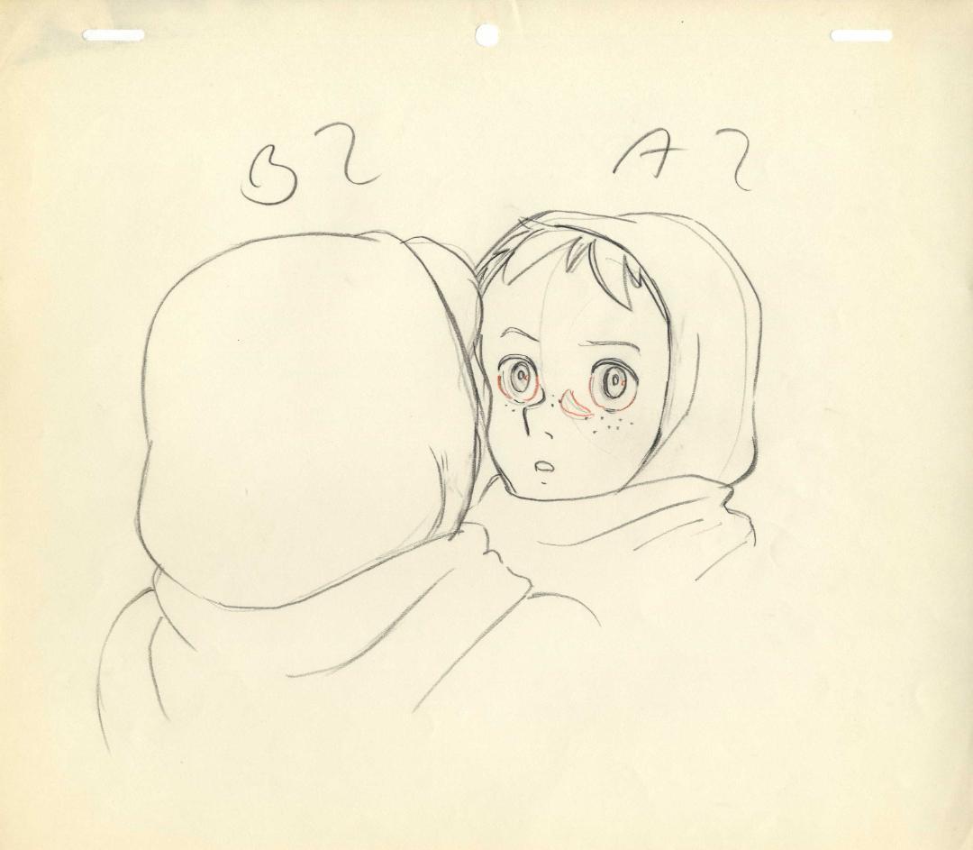 赤毛のアン 近藤修正込み 原画