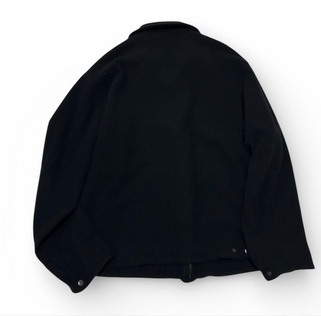 25AW COMOLI 縮絨ウール ジップショートジャケット
